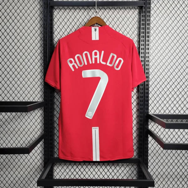 Manchester United (Ronaldo/7) 2007/08 - Local - Aficionado - Retro